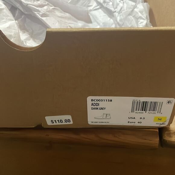 Boc size Addi dark grey size 9.5 M - Picture 2 of 5